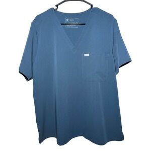 FIGS Catarina Womens Size XXL Dark Harbor (PO#3019) One-Pocket Scrub Top